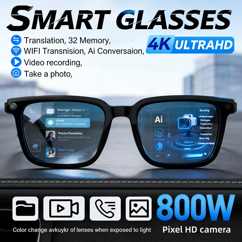 Smart Glasses Lens - 2026 New AI Smart Glasses AI