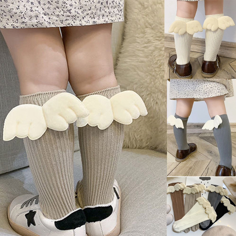Baby Sock Oximeter - Baby Girls Angel Wing Socks Toddlers