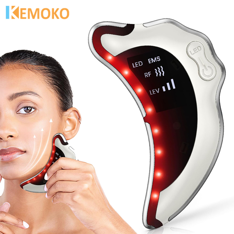 Galvanic Skin Sensor - 4 Color LED Electric Gua Sha