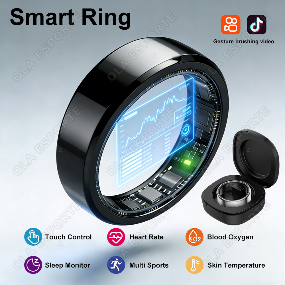 Temperature Ring Skin - Smart Ring For Men Women Touch