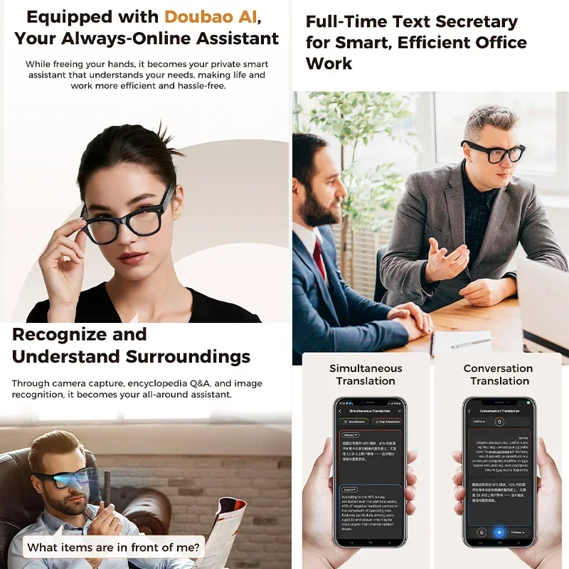 2026 New AI Smart Glasses with - Smart Glasses Lens recensione e prezzo