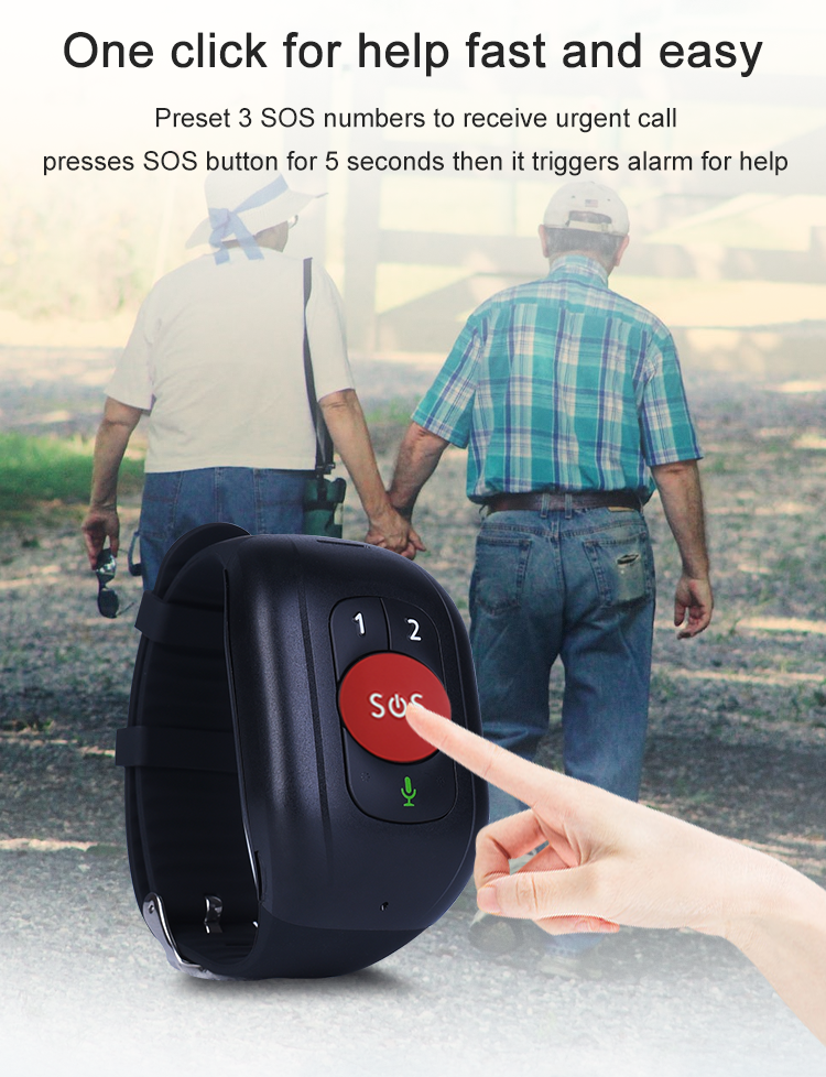 Elder 4G LTE GPS Tracker Brace - Fall Detection Watch recensione e prezzo