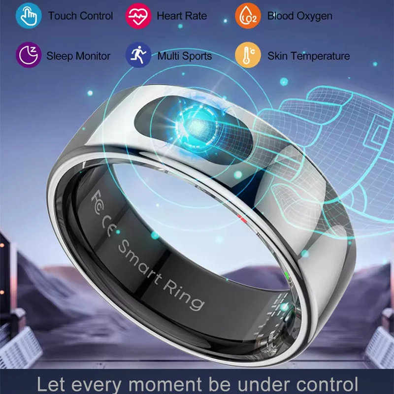 Smart Ring with Charging Case  - Temperature Ring Skin recensione e prezzo