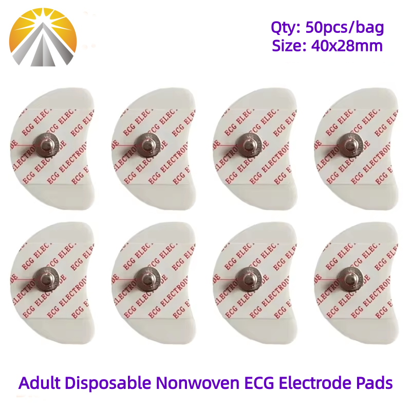 50 PCS Each Bag 2840 MM White  - Ecg Patch Monitor recensione e prezzo