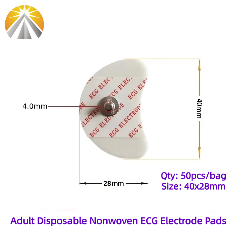 50 PCS Each Bag 2840 MM White  - Ecg Patch Monitor recensione e prezzo
