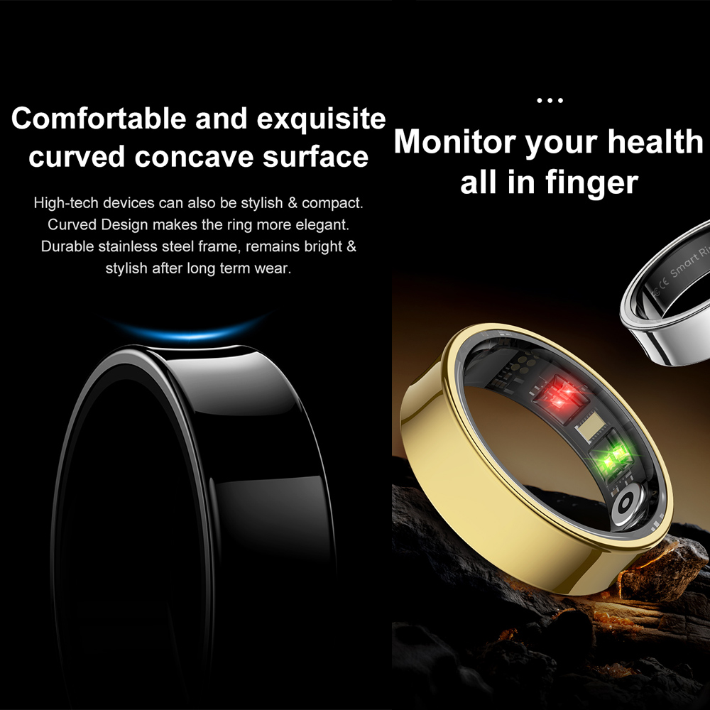 R09 Stainless Steel Smart Ring - Temperature Ring Skin recensione e prezzo