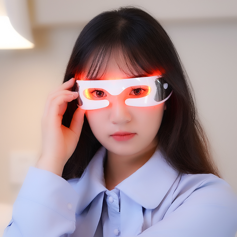 LED Eyecare Mask Device EMS Si - Light Therapy Glasses recensione e prezzo
