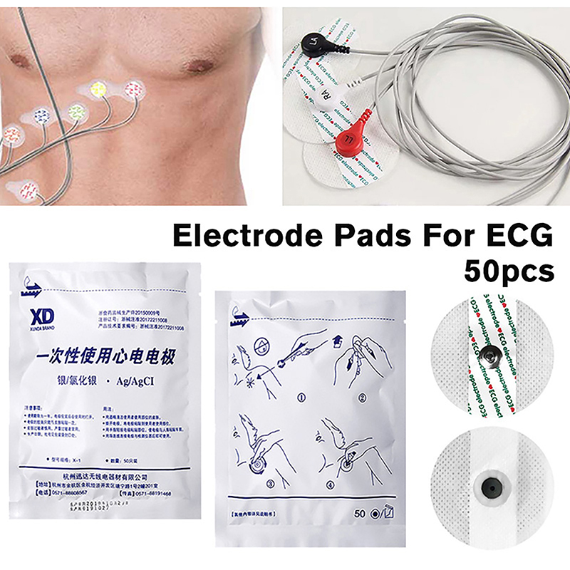 50PCS/Bag Electrode Patch Medi - Ecg Patch Monitor recensione e prezzo