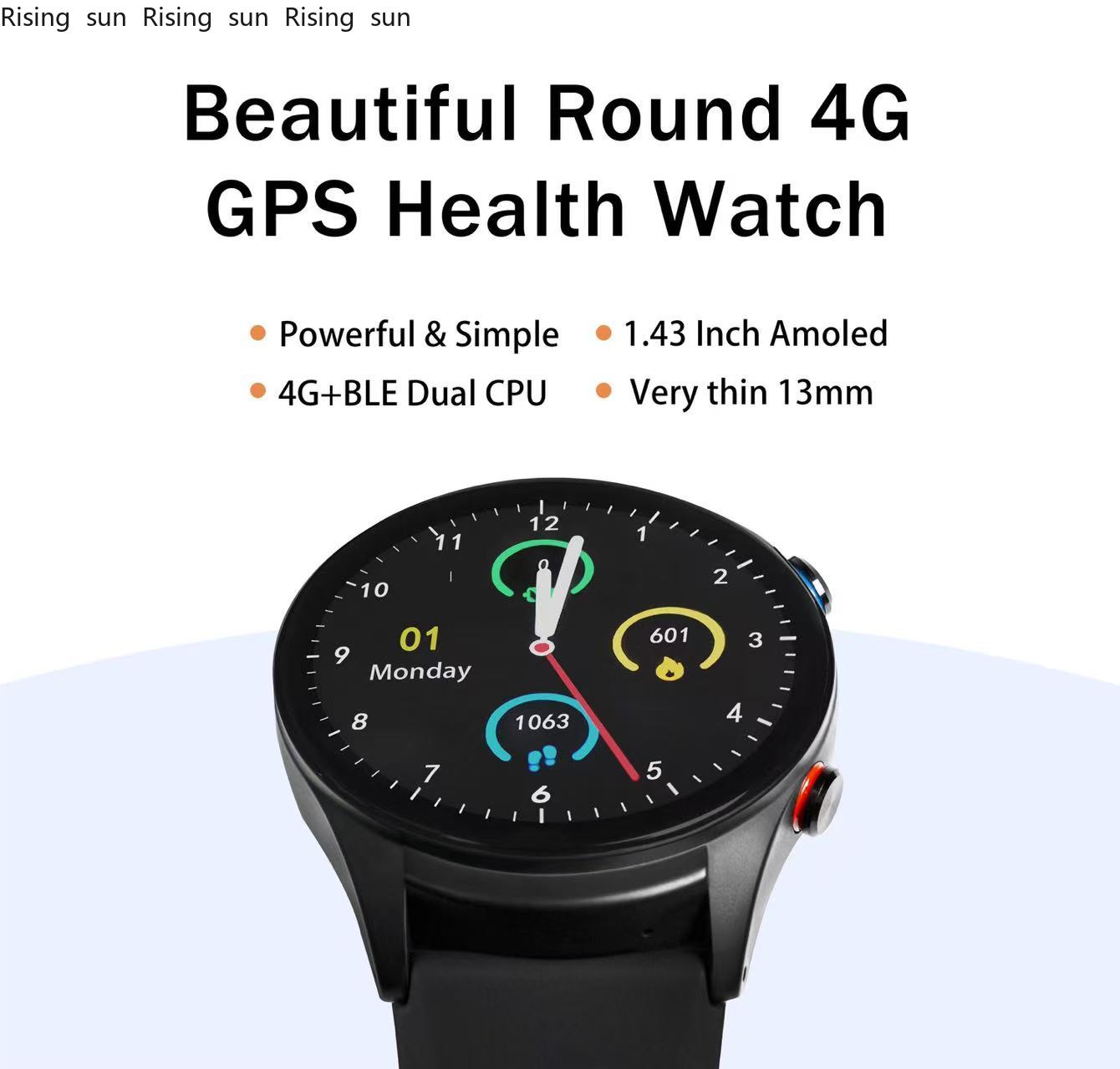 4G Elderly care smart watch Fa - Fall Detection Watch recensione e prezzo