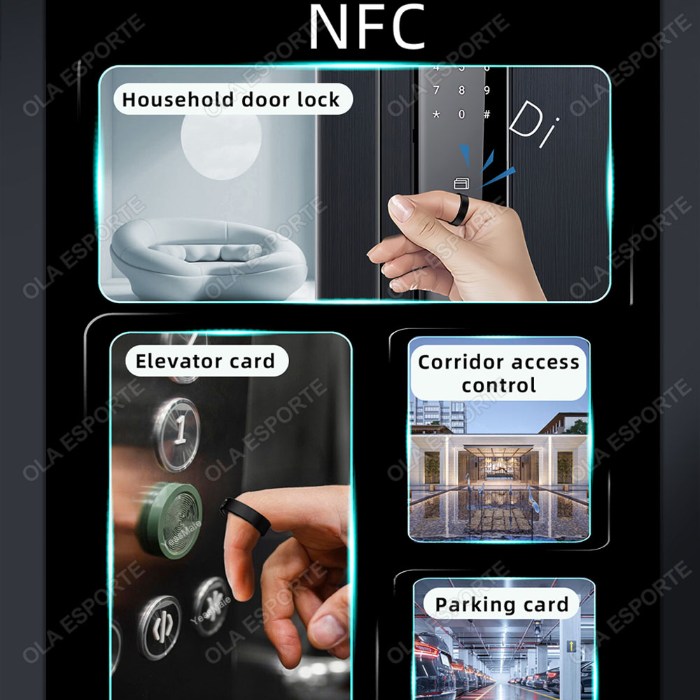 New Smart Ring Men Women 2025  - Smart Ring Nfc Pay recensione e prezzo