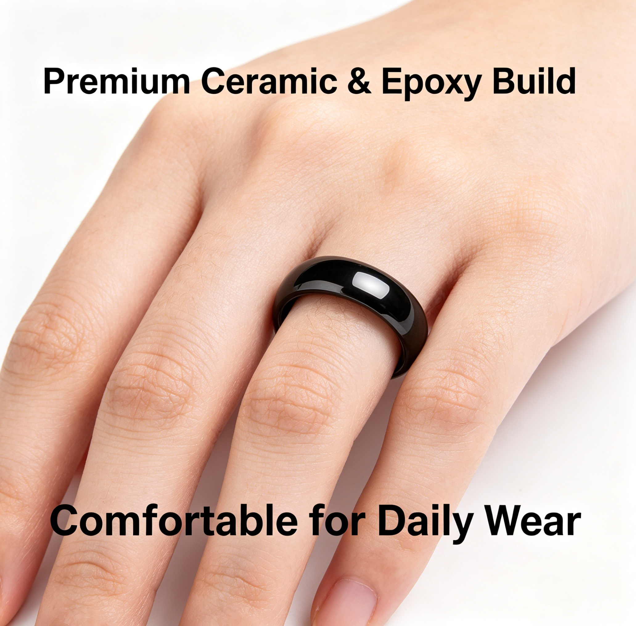 NFC Full Ceramic Smart Ring Co - Smart Ring Nfc Pay recensione e prezzo