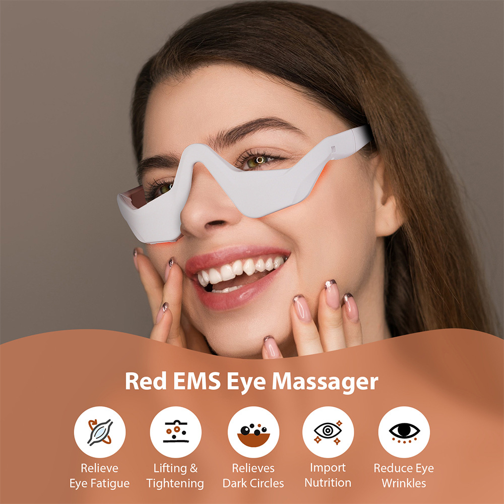 Eye Massager Under Eye Red Lig - Light Therapy Glasses recensione e prezzo