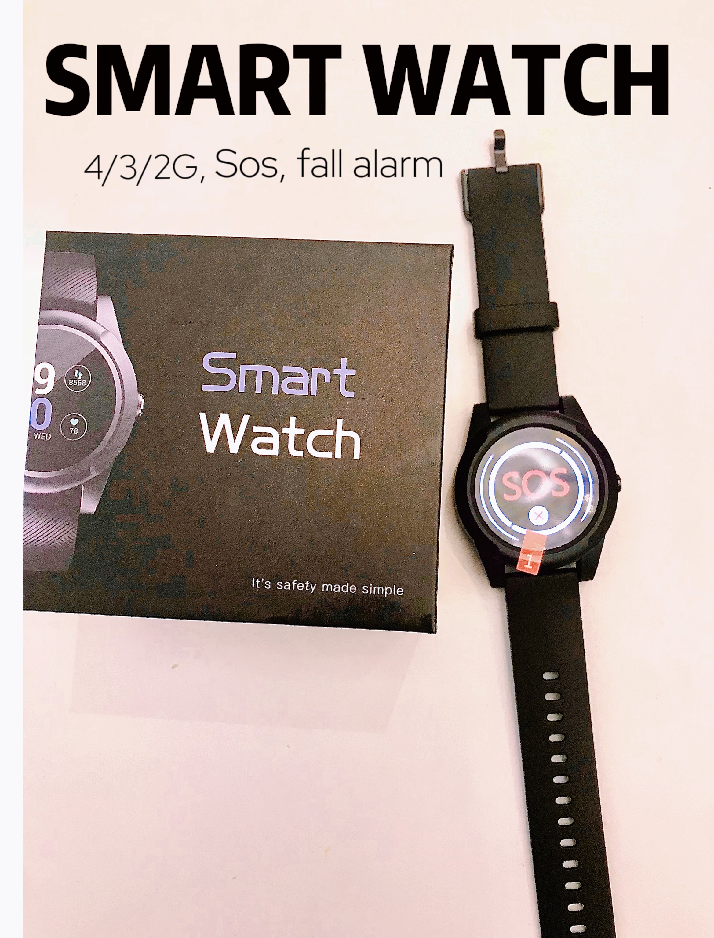 Singapore Seniors Phone Plan E - Fall Detection Watch recensione e prezzo