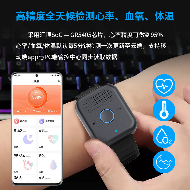 Elderly 5G card positioning wa - Fall Detection Watch recensione e prezzo