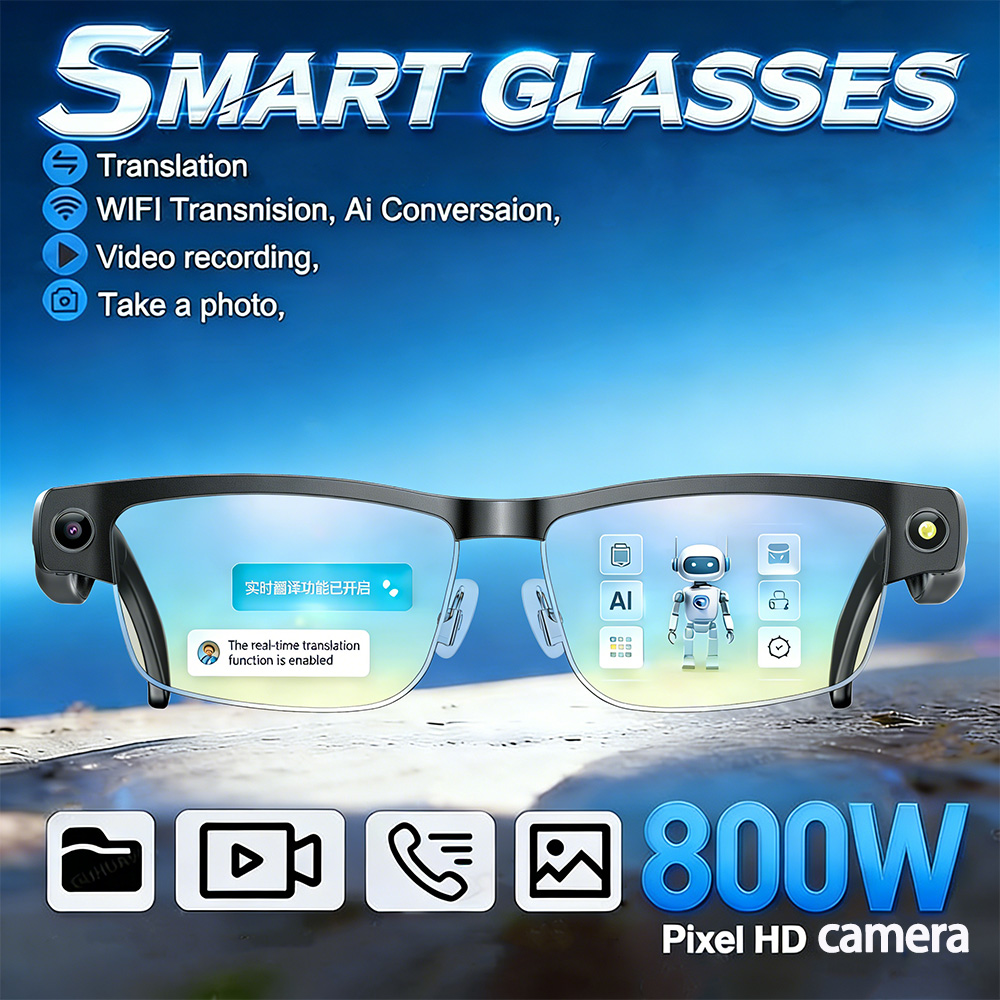2026 New Al Smart Glasses 800W - Smart Glasses Lens recensione e prezzo