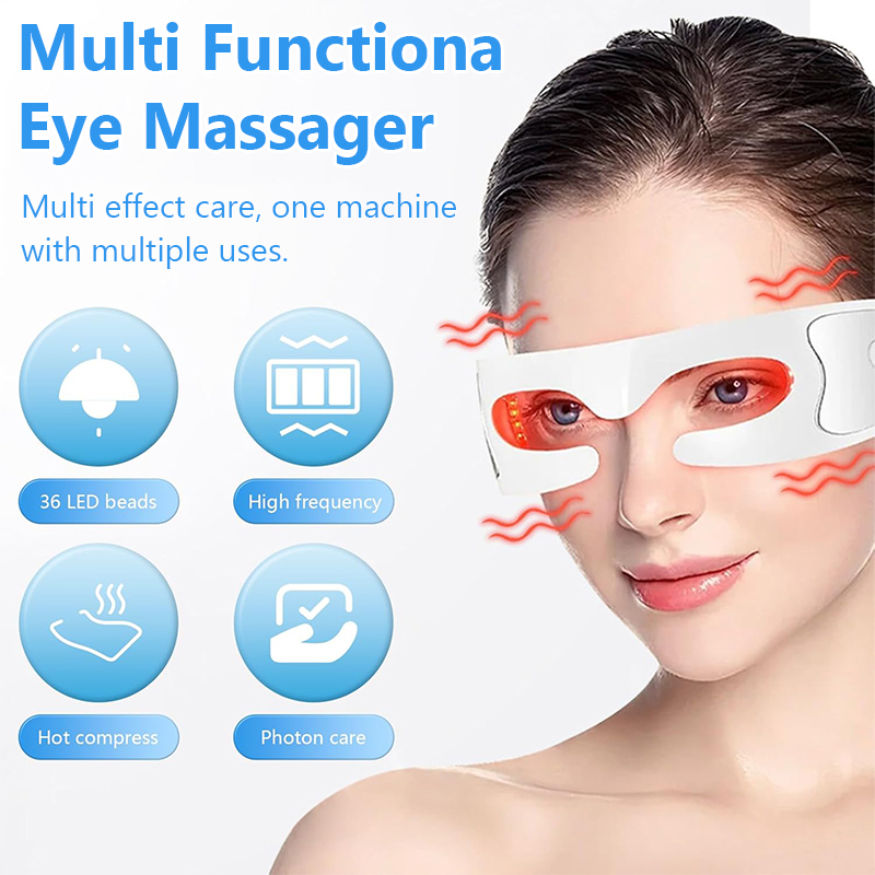 Red Light Theraphy Eye Massage - Light Therapy Glasses recensione e prezzo