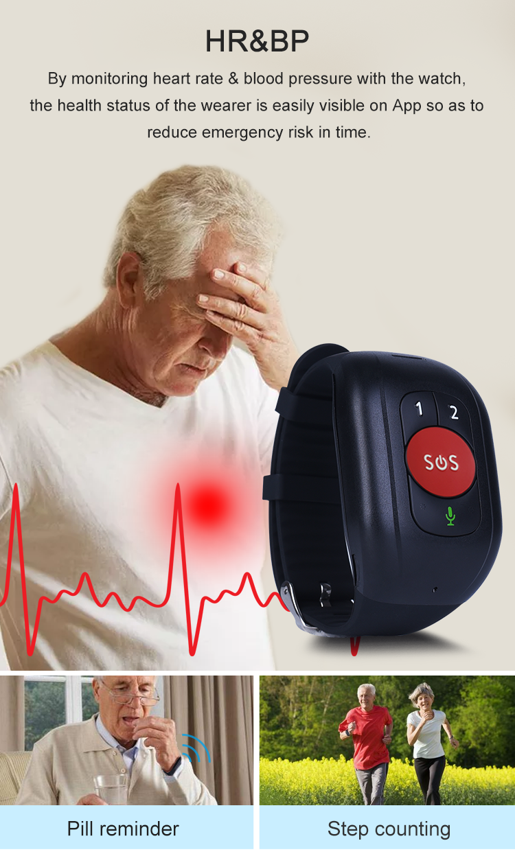 4G Smart GPS Tracker Watch for - Fall Detection Watch recensione e prezzo