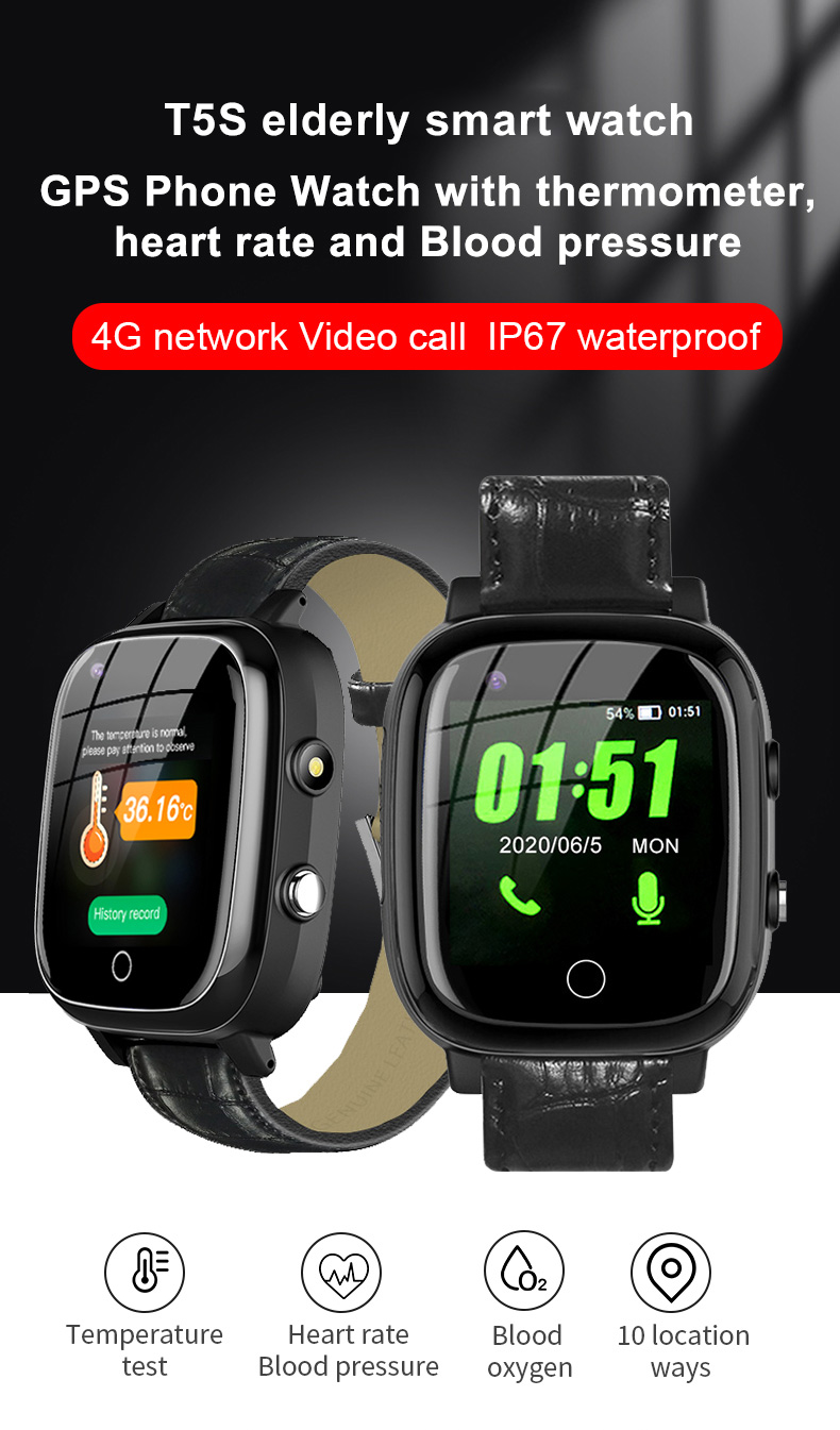 Elderly Smart Watch For Old Pe - Fall Detection Watch recensione e prezzo