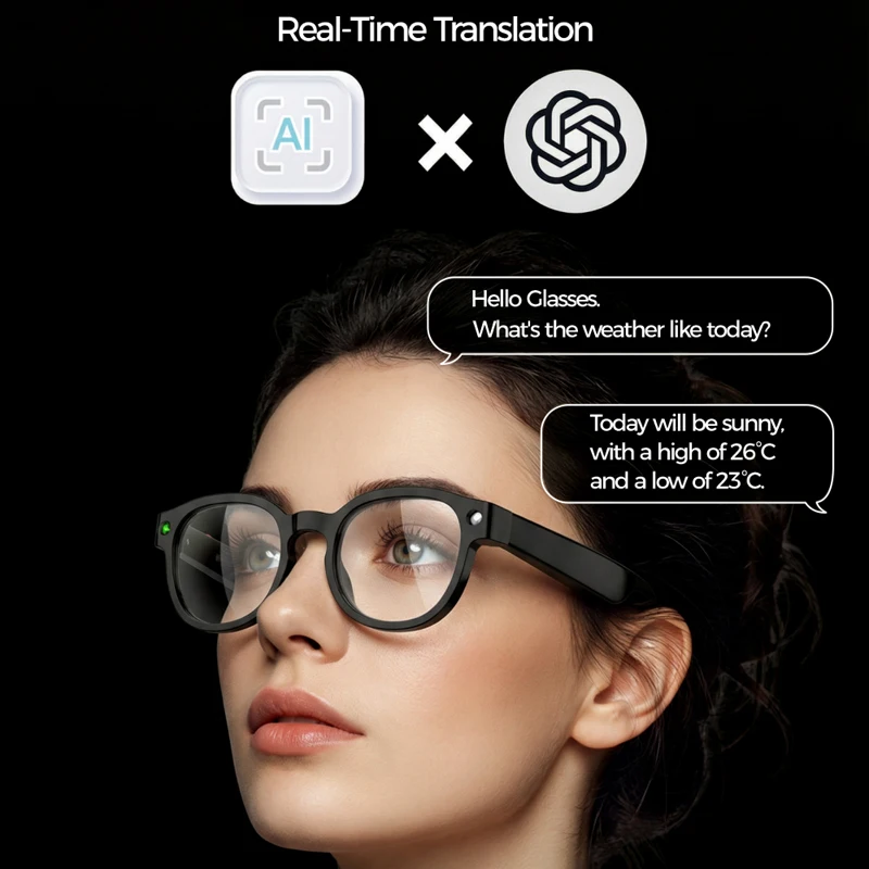 6K HD AI Camera Glasses 800MP  - Smart Glasses Lens recensione e prezzo