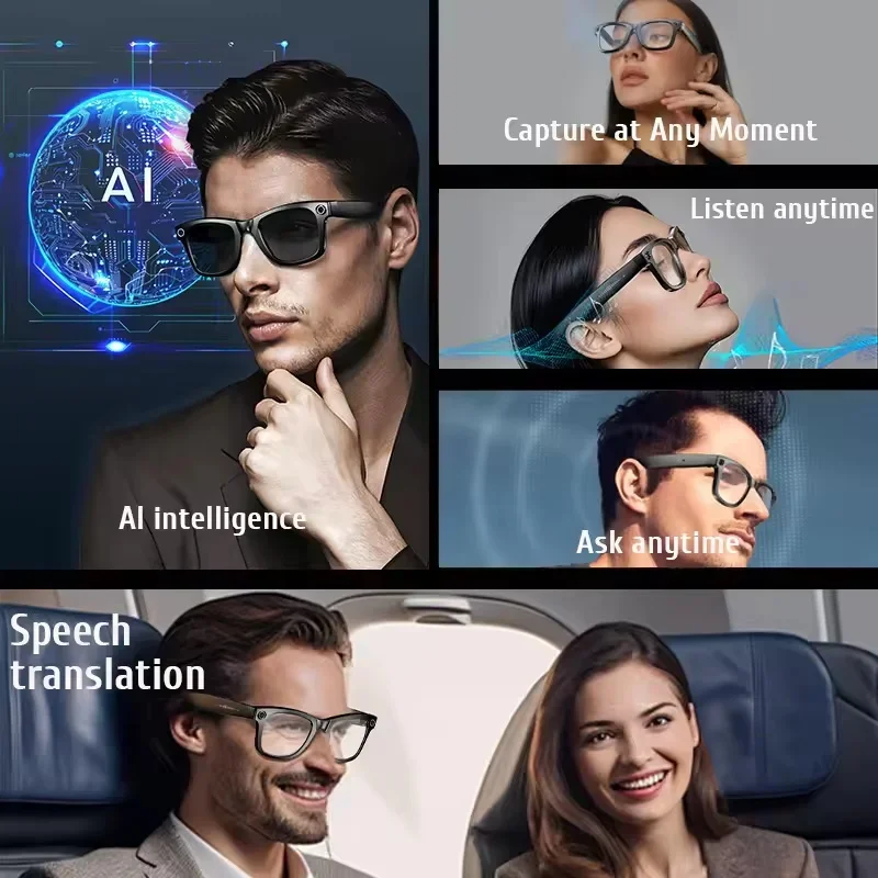6K HD AI Camera Glasses 800MP  - Smart Glasses Lens recensione e prezzo
