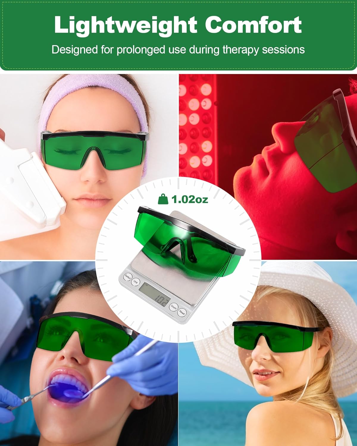 Red Light Therapy Glasses Eye  - Light Therapy Glasses recensione e prezzo