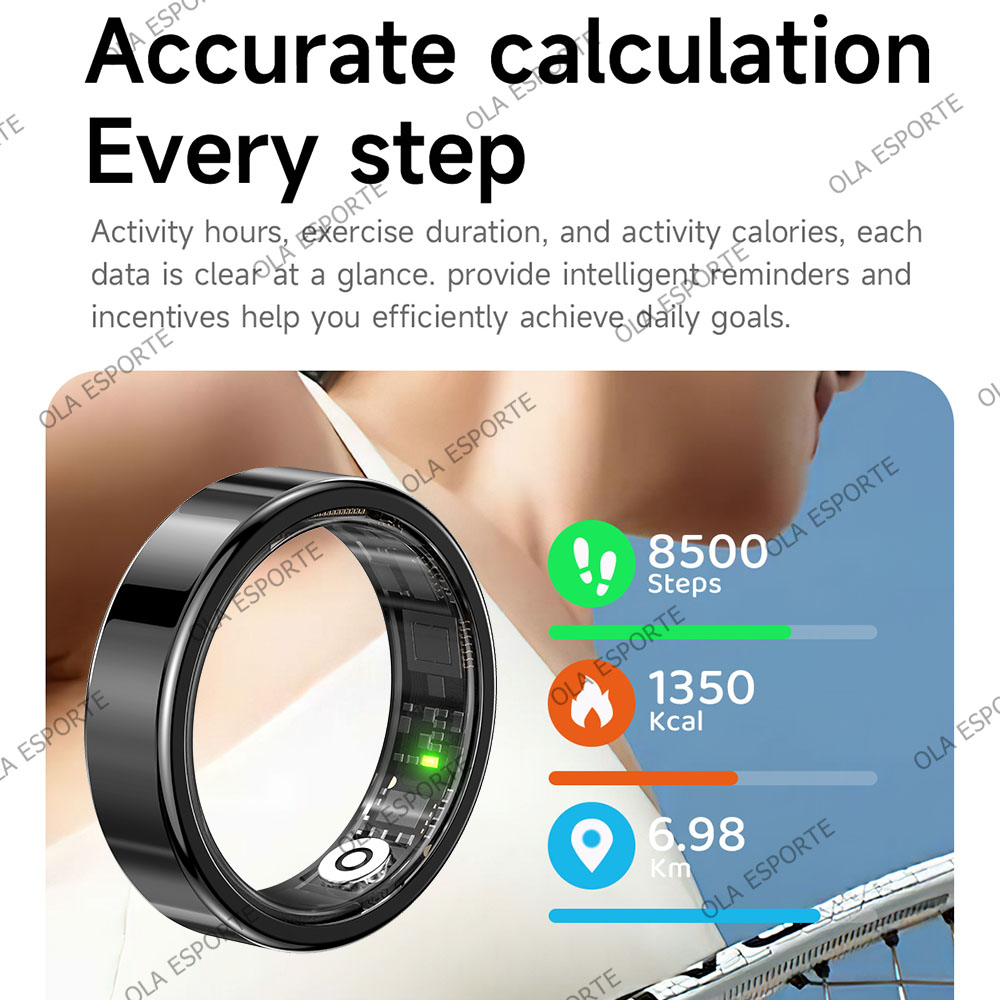 New R09 Smart Ring Men Women w - Temperature Ring Skin recensione e prezzo