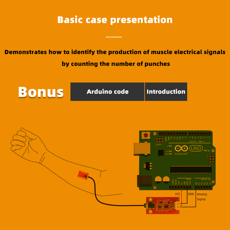 Dry Electrode EMG Sensor Elect - Muscle Sensor Emg recensione e prezzo