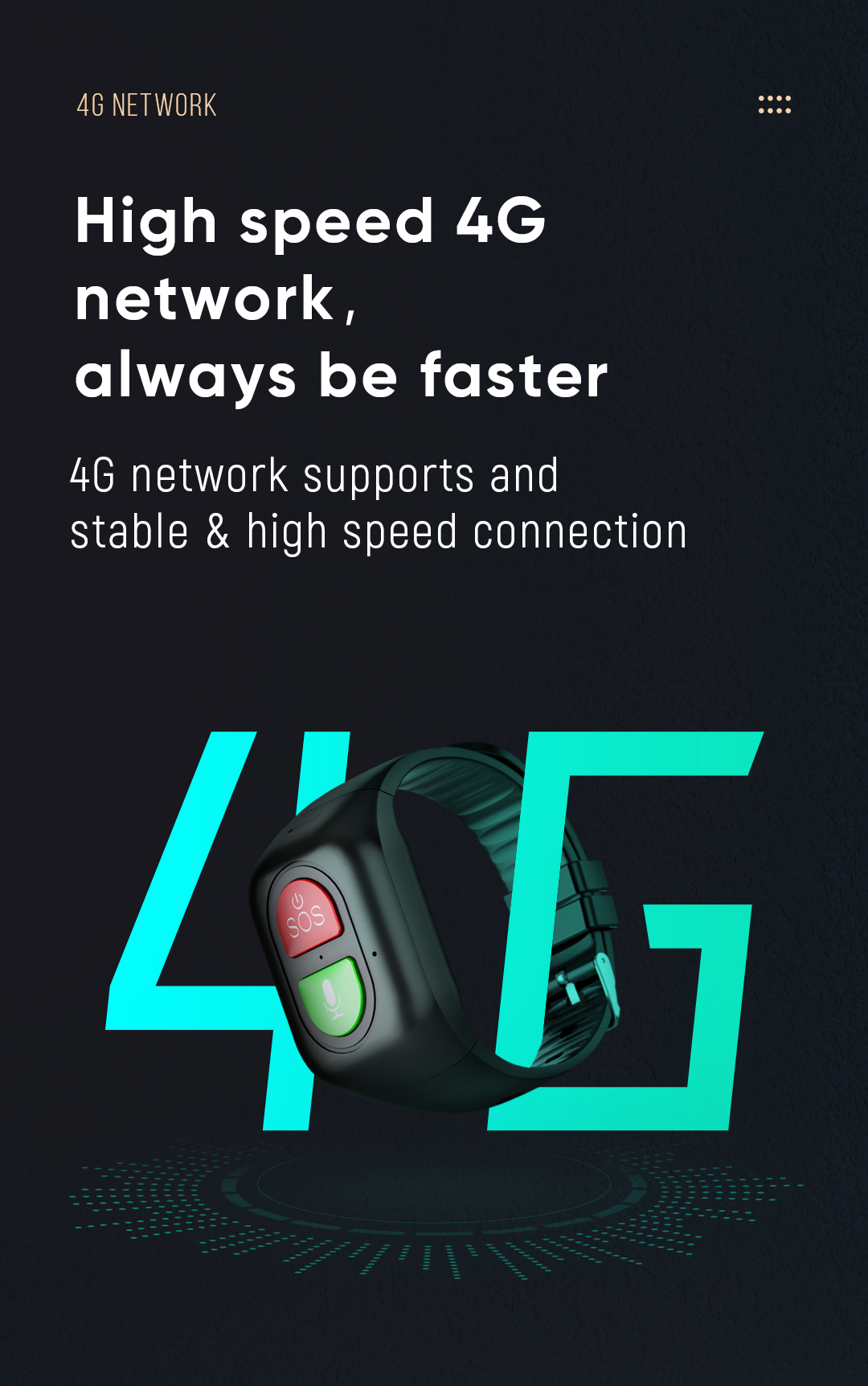 Elderly Smart Watch 4G Sim Car - Fall Detection Watch recensione e prezzo