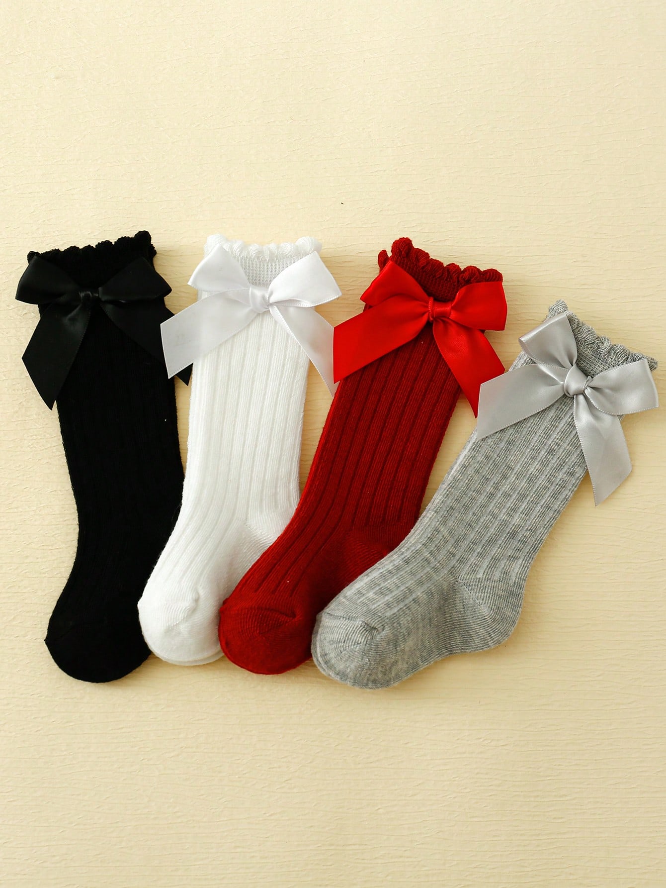 4/5 Pairs Baby Girls Long Knee - Baby Sock Oximeter recensione e prezzo