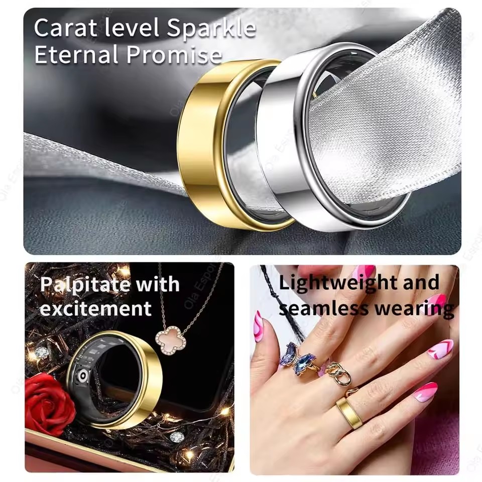 NEW R09 Smart Ring Men Women w - Temperature Ring Skin recensione e prezzo