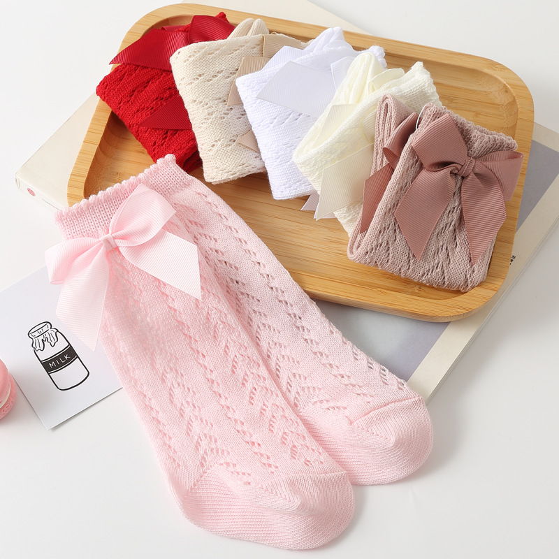 1 Pairs Summer Fashion Bow Bab - Baby Sock Oximeter recensione e prezzo