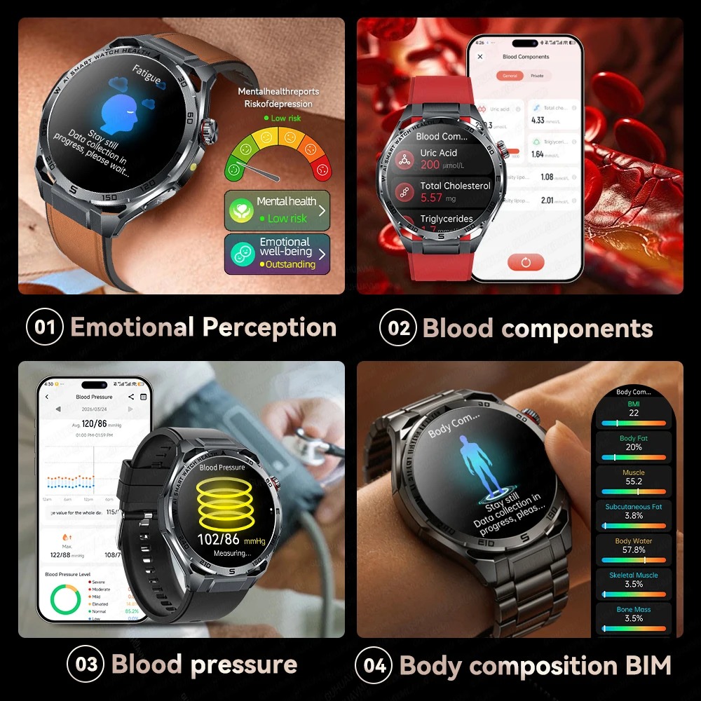 New Blood Pressure Uric Acid B - Fatigue Band Monitor recensione e prezzo