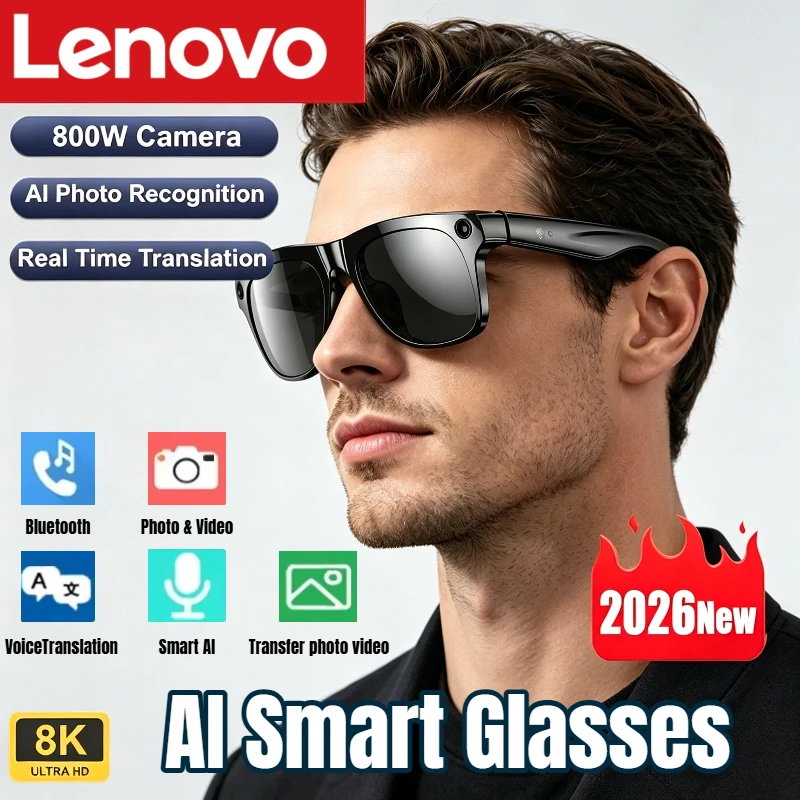 Lenovo AI Smart Glasses 8K HD  - Smart Glasses Lens recensione e prezzo
