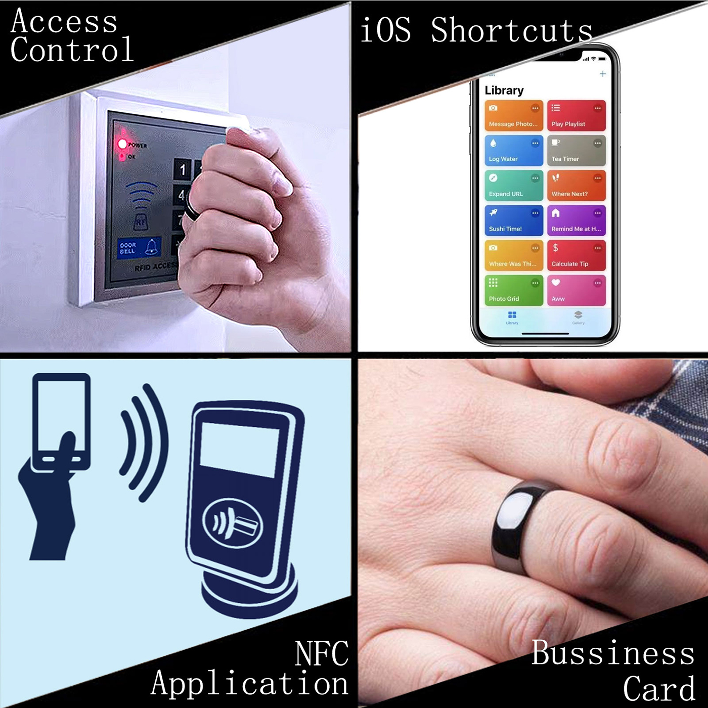Ntag215 NFC Full Ceramic Smart - Smart Ring Nfc Pay recensione e prezzo
