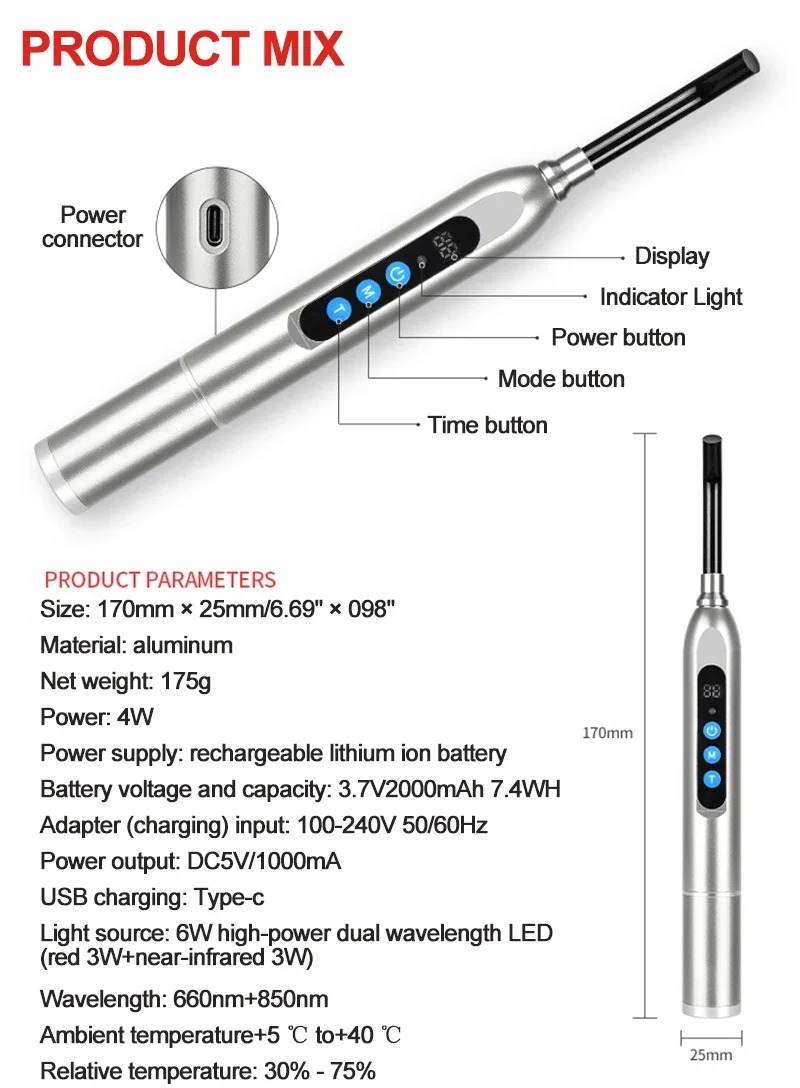 Red Light Therapy Device Canke - Galvanic Skin Sensor recensione e prezzo