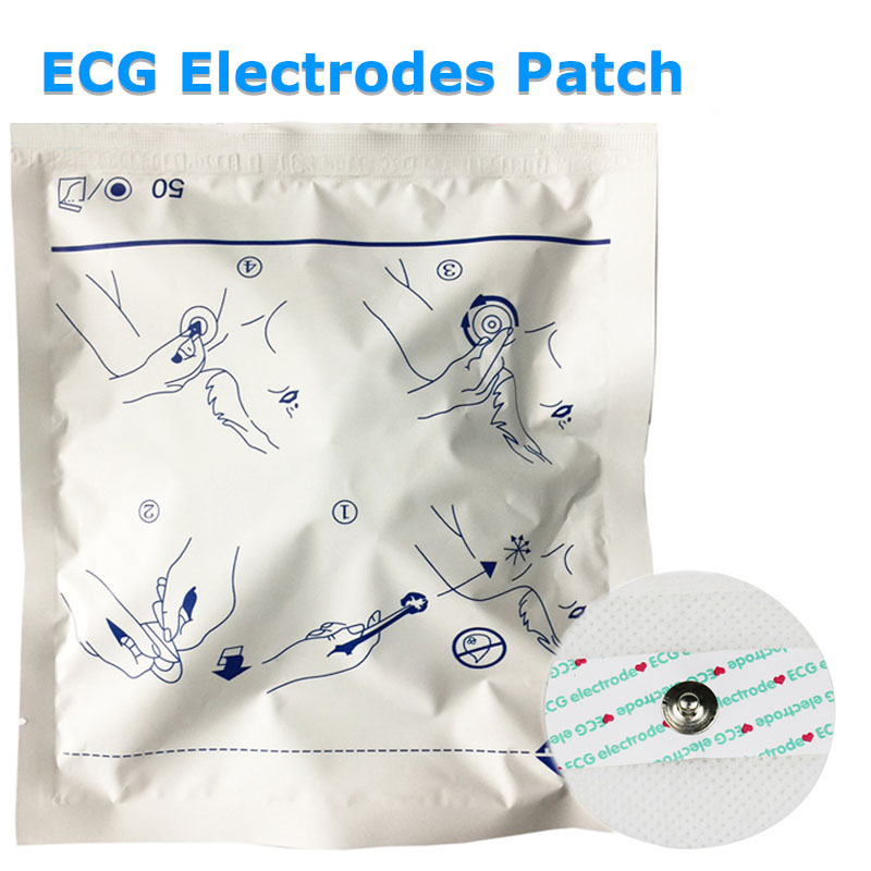 50pcs Disposable ECG Monitor E - Ecg Patch Monitor recensione e prezzo