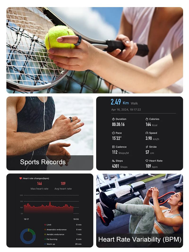 New Smart Ring R09 Health Moni - Temperature Ring Skin recensione e prezzo