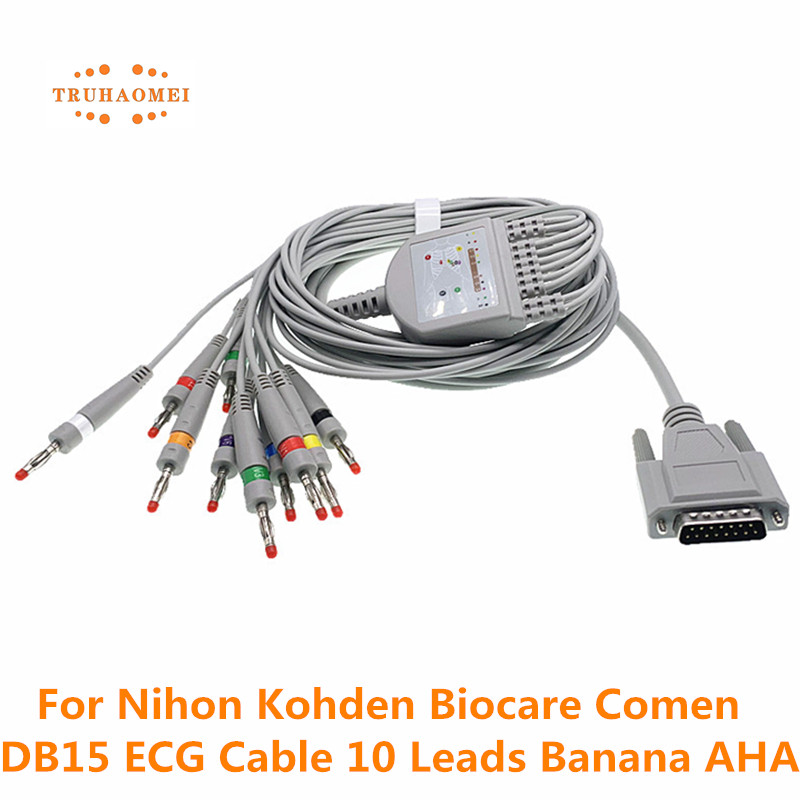 For Nihon Kohden ECG Cable Bio - Ecg Patch Monitor recensione e prezzo